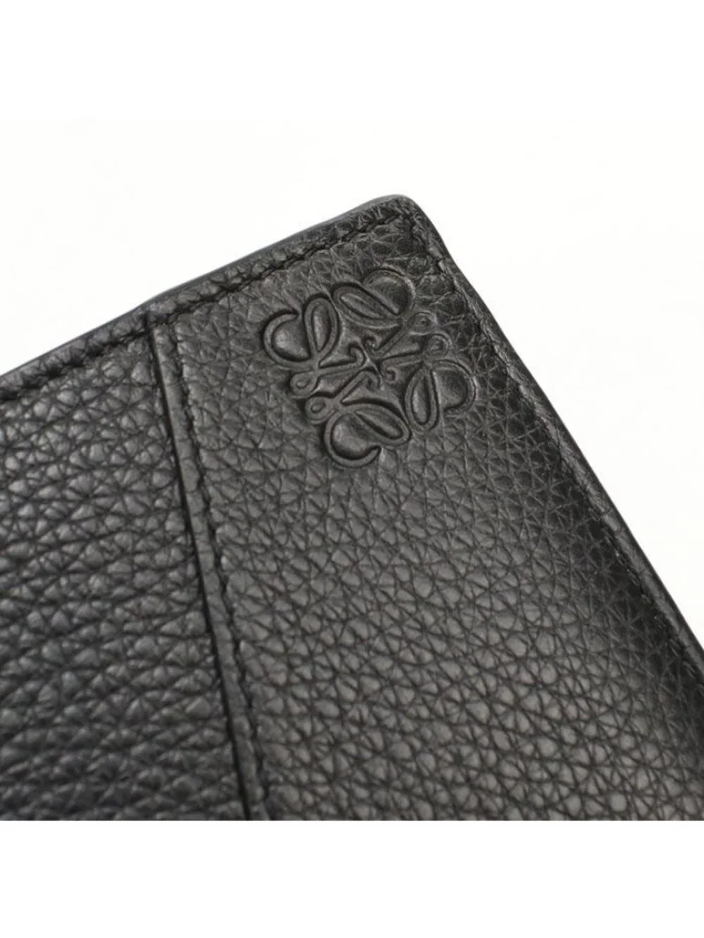 Loewe Bifold Coin Wallet Puzzle Supplement Grain Calfskin